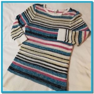 50% OFF Crochet Knit Sweater | Christopher & Banks